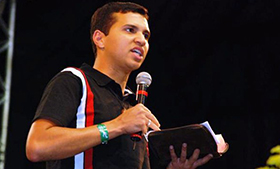 Fernando Gomes, coordenador nacional do Ministério Jovem